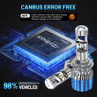 HYNBYZJ H8 H11 9005 9006 Led Projecteur Lentille H4 Mini Lentille Pro LED Phare 120W 16000LM H7 LED Projecteur Phares pour voiture