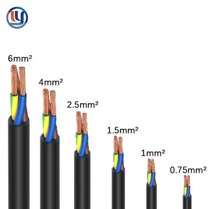 Câble d'Alimentation en Cuivre Isolé au PVC 2*0,75 mm, Construction <span class=keywords><strong>Souple</strong></span>, Conducteur Multibrin Gainé, Câbles Basse Tension - Product Image 4