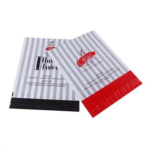 Sac de livraison imprimé biodégradable imperméable et résistant aux déchirures de grande épaisseur, taille personnalisée, logo en gros, sac de livraison express poly - Product Image 2