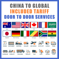 Transitaire international chinois, services logistiques d'expédition porte à porte DDP