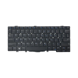 适用于Latitude 5290/7280/7290/7390/5280/5289/7380/7390 <span class=keywords><strong>2</strong></span>合1的HK-HHT替换ABS材料USB接口背光键盘 - Product Image 1