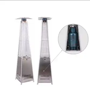 High Quality Finest Price Classic Cheap Hot Gas Patio Heater China Supplier Garden Blue Flame Pyramid Patio Heater