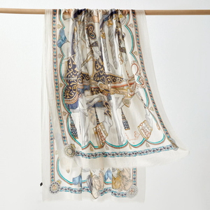 Custom Logo <strong>Designer</strong> Winter Fine Spun Cashmere Scarves <strong>Shawls</strong> Women Warm Solid Color Leaf Pattern Long Tassel Woven Scarf - Product Image 3