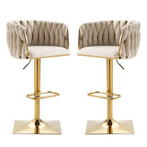 Chaise <span class=keywords><strong>de</strong></span> <span class=keywords><strong>bar</strong></span> comptoir en métal nordique pivotant ensemble <span class=keywords><strong>de</strong></span> meubles <span class=keywords><strong>de</strong></span> maison moderne haute en bois velours cuisine cuir or chaise <span class=keywords><strong>de</strong></span> luxe tabourets <span class=keywords><strong>de</strong></span> <span class=keywords><strong>bar</strong></span> - Product Image 3