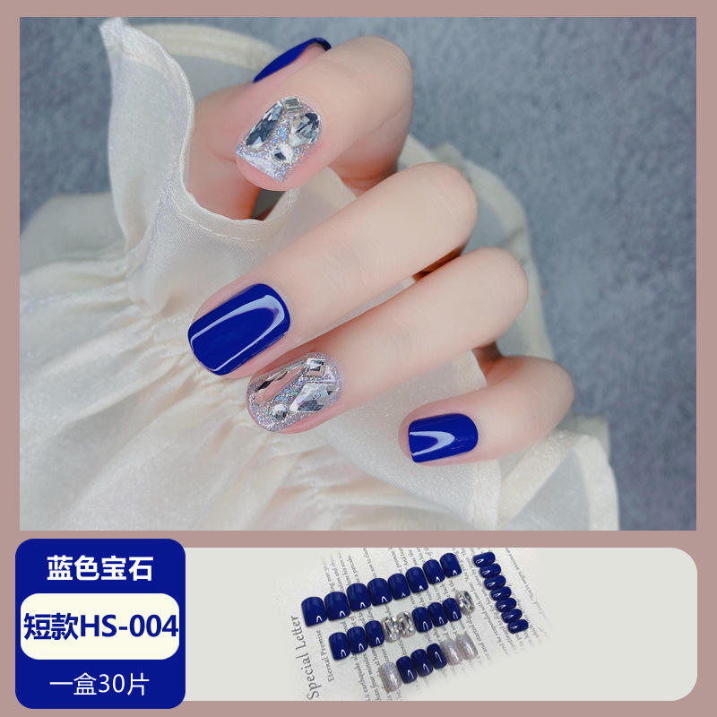 พลอยสีน้ำเงิน HS04