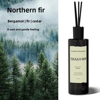 Diffuseur d'huiles essentielles haut de gamme pour chambre et salle de bain, sans flamme, en rotin, avec fleurs séchées, pour aromathérapie d'intérieur longue durée