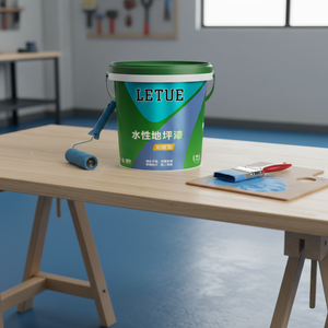 Peinture pour sols en ciment monocomposant à base d'eau, application par pulvérisation, auto-nivelante, revêtement acrylique pour sols de garage - Product Image 2