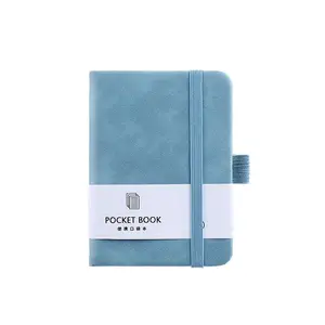 बच्चों को उपहार रिबन छात्रों कार्यालय डायरी विषय के साथ मिनी नोटबुक कलम छोटे जेब नोटबुक हार्डकवर जर्नल नोटपैड