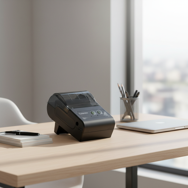 Portable USB Barway 58mm Mini Direct Thermal Receipt Printer for Small Business POS and Logistics Use