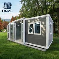 Maisons conteneurs extensibles prêtes à l'emploi, personnalisables 10ft 20ft 40ft, modernes, de luxe, préfabriquées, mobiles, pour écoles, 1 2 3 4 chambres, économiques