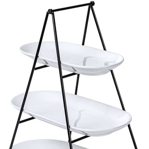 ชั้นวางขนมหวาน ชั้นวางเค้ก ชั้นวางอาหาร ชั้นวางของใน<span class=keywords><strong>ร้าน</strong></span>เบเกอรี่ ซูเปอร์มาร์เก็ต ชั้นวางสำหรับงานแต่งงาน - Product Image 1