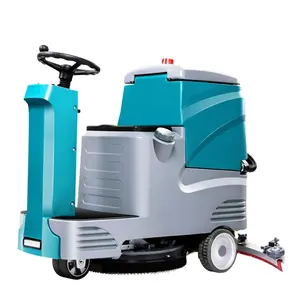 Industrial Floor Battery Powered Electric Ride on Floor Cleaning Washing Scrubbing Machine