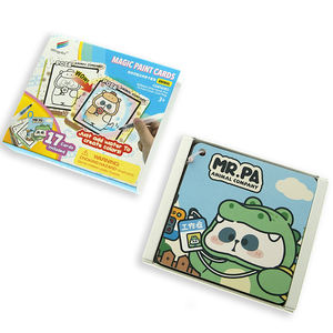 Kartu Cat Air Ajaib Panda 7 Unisex Produk Baru Wingart Kustom Penuh dengan 1 Pena Cat Air untuk Anak Usia 3+ - Product Image 4