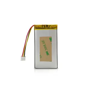 584070 di vendita calda 3.7v 2000mah batterie ai polimeri di litio batteria lipo con UL1642,UL2054,IEC62133(CB),CE,KC,UN38.3,PSE