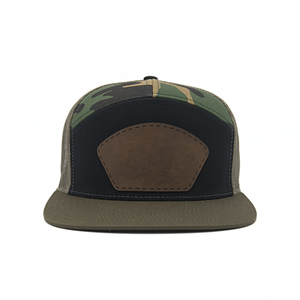 Gorra de Camionero de 7 Paneles con Camuflaje Personalizado para Hombre, Gorra de Camionero con Malla en la Parte Trasera, Gorras de Camionero de Camuflaje de 7 Paneles para Actividades al Aire Libre - Product Image 6