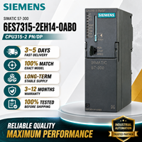 Module PLC Siemens 6ES7315-2EH14-0AB0 SIMATIC S7-300 CPU315-2 PN/DP, contrôleur industriel PROFINET PROFIBUS, original