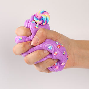 Slime Aromático Morado Thinking Supr Putty de 100g, Diversión Infinita, Mágico, Creativo, Elástico, SUPR PUTTY-SWIRLY <span class=keywords><strong>POP</strong></span> STORM - Product Image 2