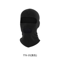 Invierno a prueba de viento térmico cara completa cuello cubierta máscara boca escudo Color puro Polar polar cabeza cálida pasamontañas sombrero para esquí ciclismo