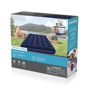 <span class=keywords><strong>Bestway</strong></span> 67002 cama de aire flocada de tamaño completo colchón de aire plegable <span class=keywords><strong>inflable</strong></span> cama de tamaño completo colchón de aire grueso <span class=keywords><strong>inflable</strong></span> doble B - Product Image 6