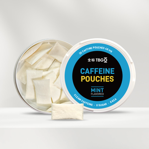 China Fabrikant Oem Cafeïne Energiezakjes Nootropische Zakjes Geen Suiker Nicotine-Vrije Boost Energie Verpakking Kan - Product Image 1