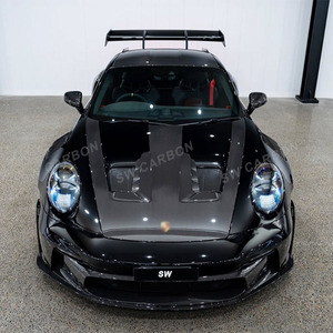 Cofano Motore in Fibra di Carbonio per <span class=keywords><strong>Porsche</strong></span> <span class=keywords><strong>911</strong></span> 992 992.1 992.2 2022+ Copertura Motore Accessori Auto - Product Image 5