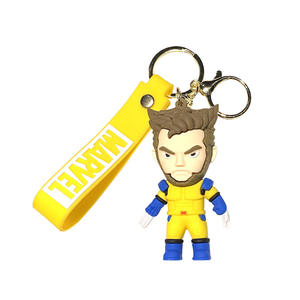 Брелок-фигурка Дэдпула и Вулвина из мультфильма для ключей от машины и сумок, парный, для трансграничной торговли - Product Image 5