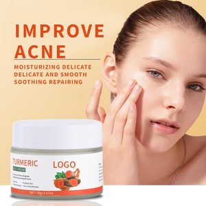 Crème éclaircissante anti-taches au curcuma à marque privée avec AHA et vitamine C pour peaux noires - Soins de la peau OEM/ODM - Product Image 4