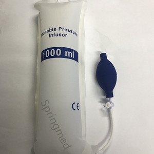 Sacca per infusione a pressione con pompa ermetica a prova di perdite con Monitor per una rapida infusione di <span class=keywords><strong>sangue</strong></span> e fluidi (250 e 500 e 1000 Ml) - Product Image 4