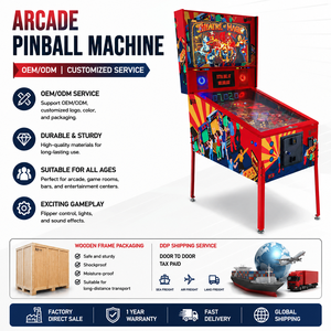 High Quality Custom Virtual <strong>Pinball</strong> <strong>Machine</strong> Ready to Ship <strong>Arcade</strong> Game with 1 Year Warranty English Language Support - Product Image 5