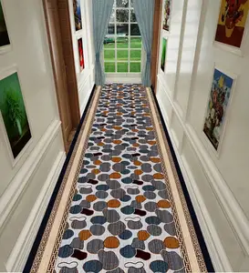 霍尔酒店走廊地毯卷跑步者地毯酒店家庭入口垫