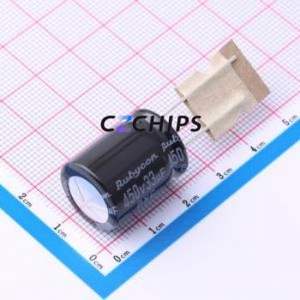 450BXC33MEFCGC16X20ตัวเก็บประจุด้วยไฟฟ้าอลูมิเนียมผ่านรูผ่าน730mA-100KHz D16xL20mm 33uF 20% 450V - Product Image 1