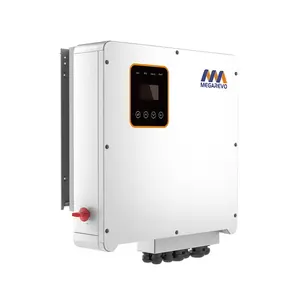 Megarevo อินเวอร์เตอร์5KW R5KL1แบบไฮบริดเฟสเดียวพร้อมรองรับ EMS อัจฉริยะในสต็อกขนาดใหญ่