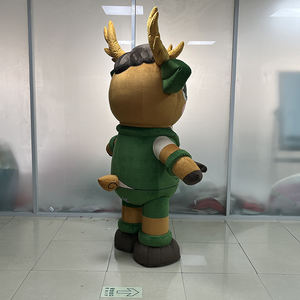 ZPOT lindo interacción al aire libre inflable ciervo disfraz Animal publicidad caminar mascota para eventos - Product Image 4