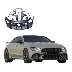 เหมาะสำหรับ Mercedes AMG GT50 GT53 GT63 ที่ได้รับการปรับแต่งด้วยชุดแต่งคาร์บอนไฟเบอร์กึ่งสำเร็จรูป Babos <span class=keywords><strong>RT900</strong></span> ชุดแต่งรอบคันขนาดใหญ่ <span class=keywords><strong>RT900</strong></span> สเกิร์ตหน้าและหลัง - Product Image 1