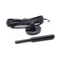 Antenne magnétique omnidirectionnelle 4G LTE avec radiateur en cuivre massif, câble coaxial RG174 et connecteur SMA mâle