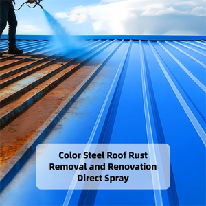 OAK HOUSE Convertisseur de rouille - Décapant et inhibiteur de rouille en une seule étape pour les surfaces métalliques, pas de ponçage requis - Product Image 5