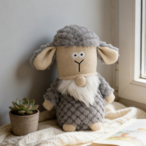 Peluche a forma di pecora <span class=keywords><strong>elfo</strong></span> <span class=keywords><strong>da</strong></span> 20 cm, simpatico cartone animato, con orecchie lunghe, decorazione natalizia, ornamento per albero di Natale, decorazione per scena natalizia - Product Image 3