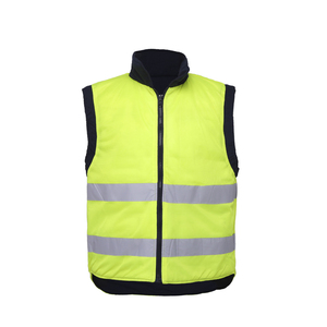 Ropa DE TRABAJO DE CARRETERA Uniformes DE TRABAJO Chaqueta Personalizar Invierno Fleece Hi Vis Gilet Chaleco reflectante de seguridad - Product Image 1