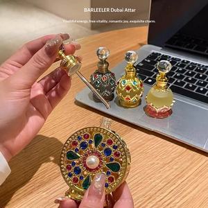 Huile de parfum de Dubaï - Parfum floral et ébène unisexe pour usage quotidien, parfum longue durée avec senteur boisée, <span class=keywords><strong>coffret</strong></span> cadeau - Product Image 5