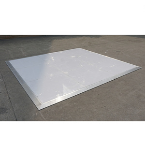 Décor de piste de danse portable, brillant, amovible, blanc, pour mariage - Product Image 4