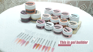 Beshyne 56ml Nude Pink UV Gel Builder Liquid Nail Supplies para extensiones SIN calor y HEMA gratis - Product Image 2