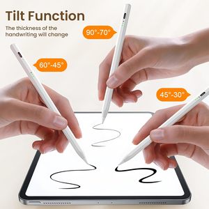 Stylet capacitif actif WKZP045 <span class=keywords><strong>pour</strong></span> <span class=keywords><strong>iPad</strong></span> 2018+ avec autonomie de 30H, rejet de la paume, écran LED et pointe remplaçable en forme de D - Product Image 5