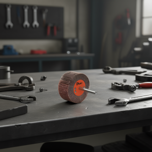 Ttake Abrasive Flap <b>Wheel</b> 25x3 Mm 60 Grit 6 Mm Shaft For <b>Grinding</b> - Product Image 3