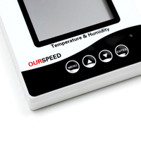 Capteur d'alarme de température industriel, enregistreur de données de température et d'humidité sans fil pour salle serveur, entrepôt, écran LCD, IP66