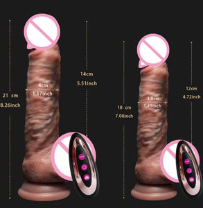 ألعاب جنسية للرجال عالية الجودة مع جهاز تحكم عن بعد، موسع قضيب ذكري من السيليكون، قضيب هزاز وقضبان اصطناعية من مادة TPE قابلة لإعادة الاستخدام - Product Image 5