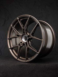 Cerchi in Lega Forgiati Satin <span class=keywords><strong>Sandy</strong></span> Sfalsati 20x9.5 21x12 per Porsche 911 Turbo 50 Years Edition Centerlock Personalizzati per Auto da Drift - Product Image 2