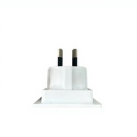 Adaptor Perjalanan Universal Terbaik AS & AU ke Inggris 10A 250V AC untuk Laptop, Ponsel & LED - Desain Ringkas