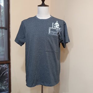 T-Shirt Casual da Uomo con Collo Tondo, Taglia Personalizzata (Taglia USA), Alta Qualità, 200g, in Maglia, Tinta Unita, 100% Cotone, Vendita all'Ingrosso - Product Image 2