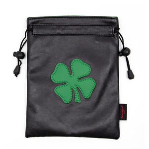 Pochette de golf personnalisée en cuir imperméable à cordon de serrage haute capacité pour objets de valeur - Product Image 2