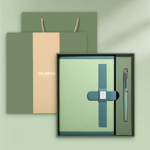 Nouveau design de bloc-notes d'affaires Cadeau de fin d'études avec logo personnalisé Coffrets cadeaux carnet et stylo/ - Product Image 2